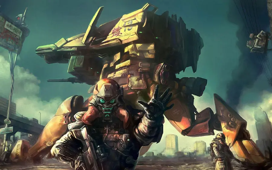 Giant Robots and Military Weapons of Mass Destruction in the Horrifying Future