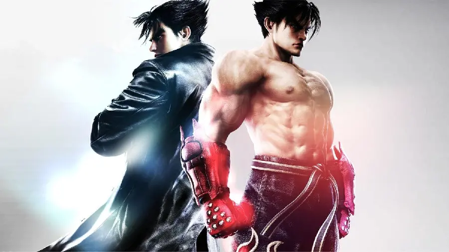 Jin Kazama Stock Photo for Card Printing