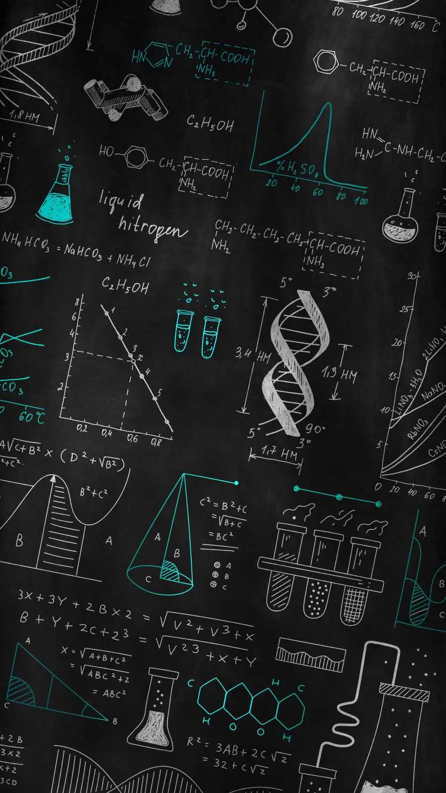 Completely free download of wallpaper file for iPhone with physics design