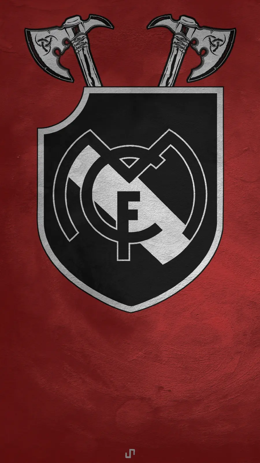 Profile photo for football players Real Madrid original logo design