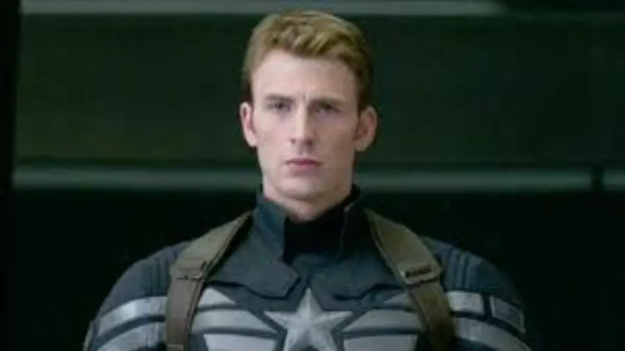 Photo taken of Chris Evans in an acting sequence
