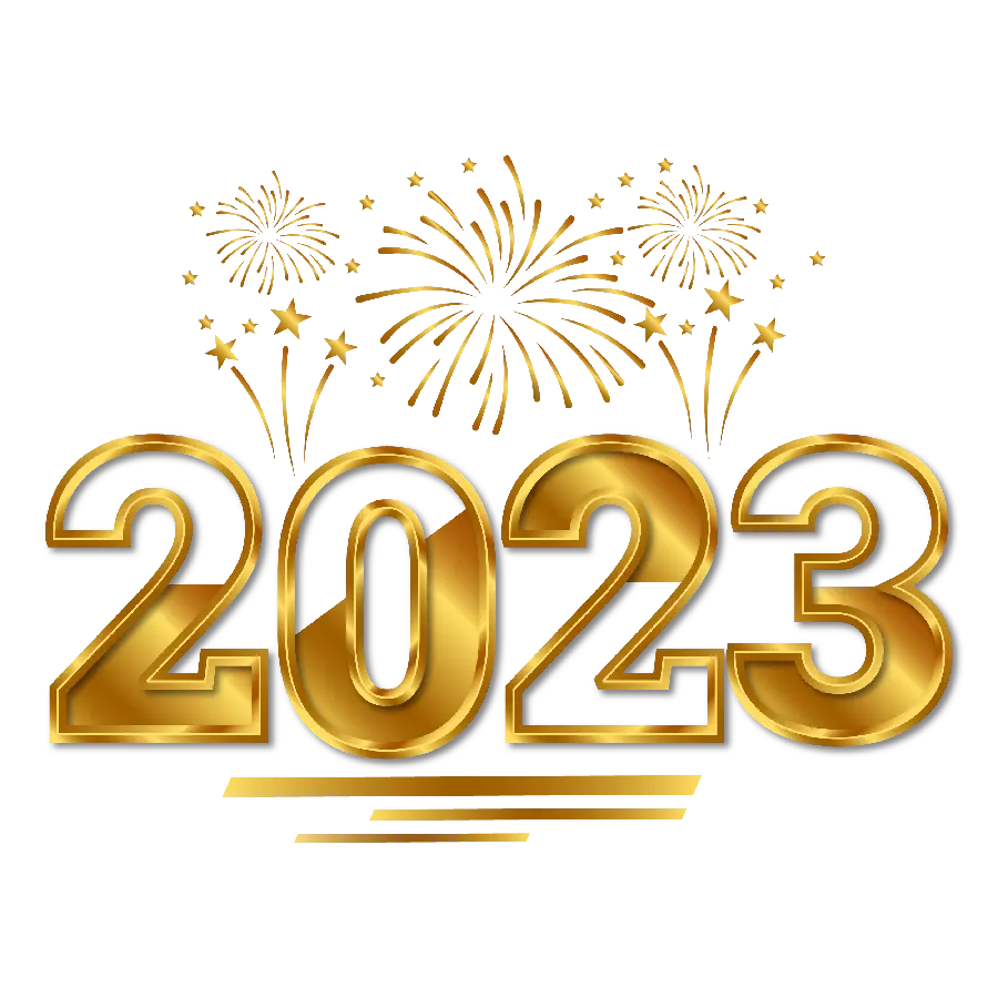 Photo of the New Year 2024 logo for logo design