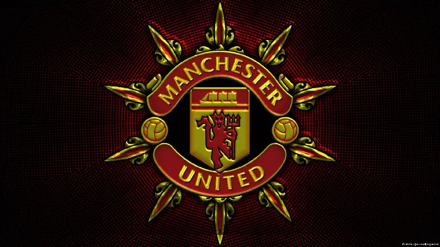 Free Manchester United Black Background and Wallpaper