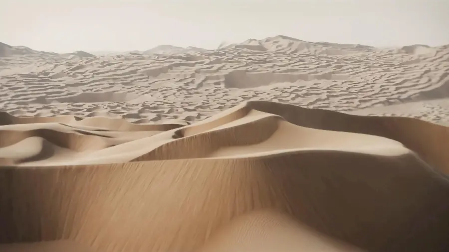 A suitable computer background image from the movie Dune 2