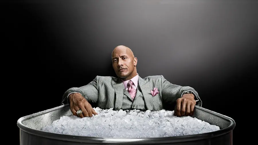 Becky's picture of the world's highest-paid actor Dwayne Johnson The Rock
