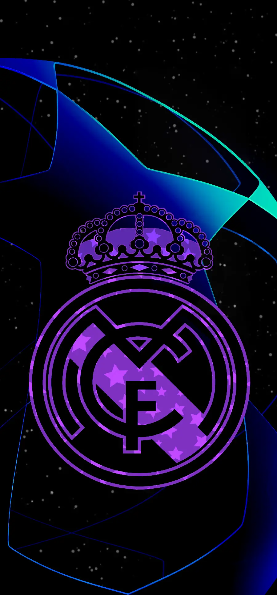The most viewed profile picture and background of the Real Madrid logo design