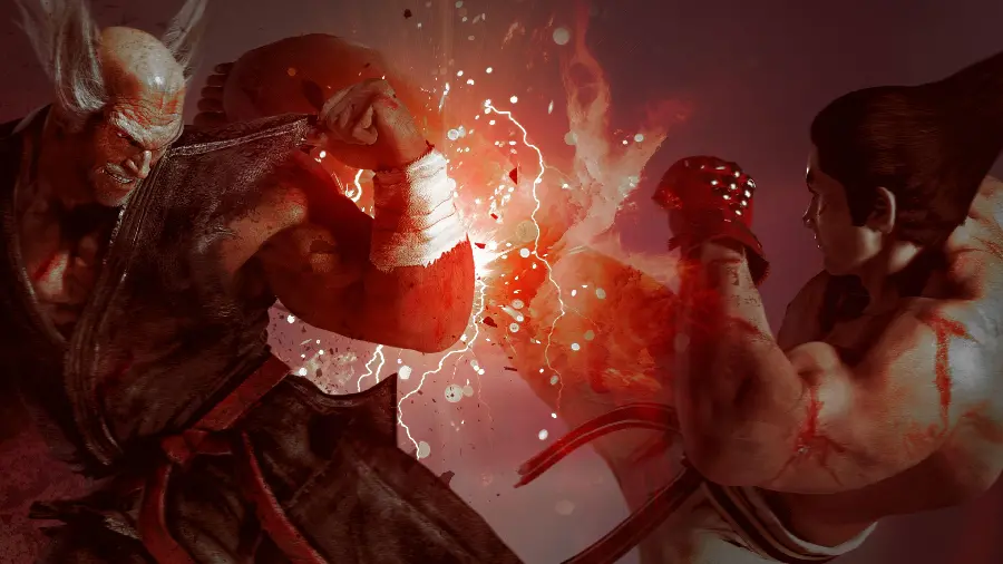 Wallpaper of the fighting character of Tekken Kazuya Mishima