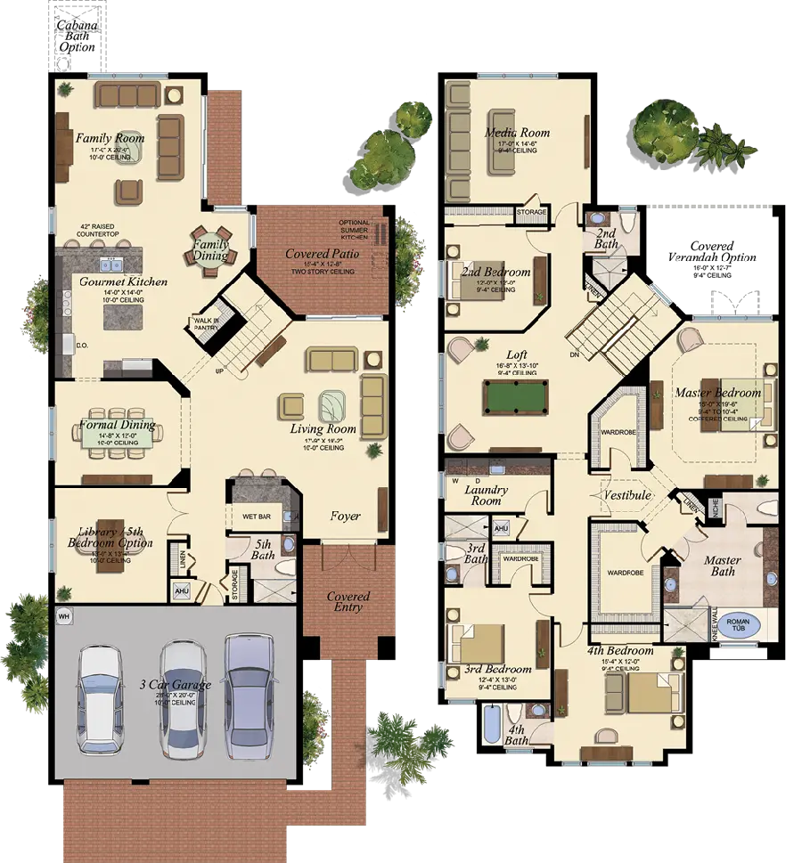 Download photos of interior and exterior architectural plans of buildings and apartments