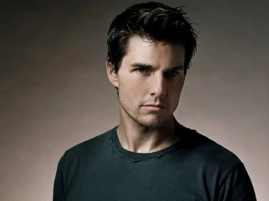 Background image for laptop of the face of Hollywood Tom Cruise
