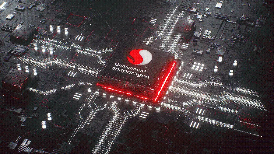 Photo of the high-performance and advanced Snapdragon processor