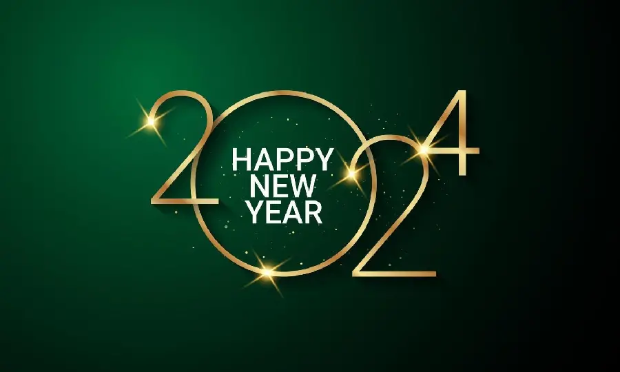 Download a new computer graphic photo for Christmas greetings 2024