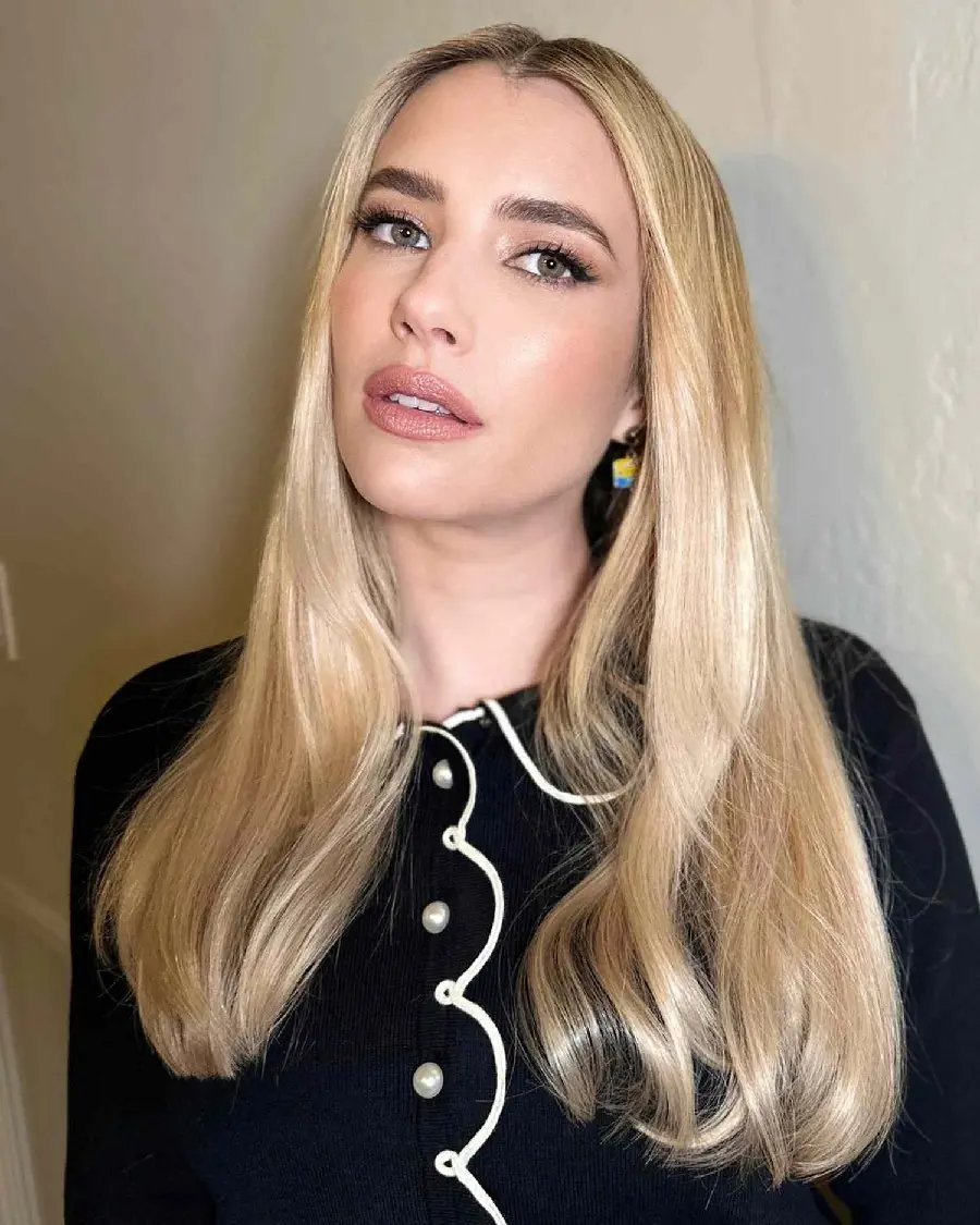 Image of a medium and layered hairstyle for women and girls in 2024 and 1403