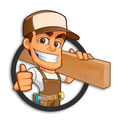 Carpenter cartoon graphic png photo without background