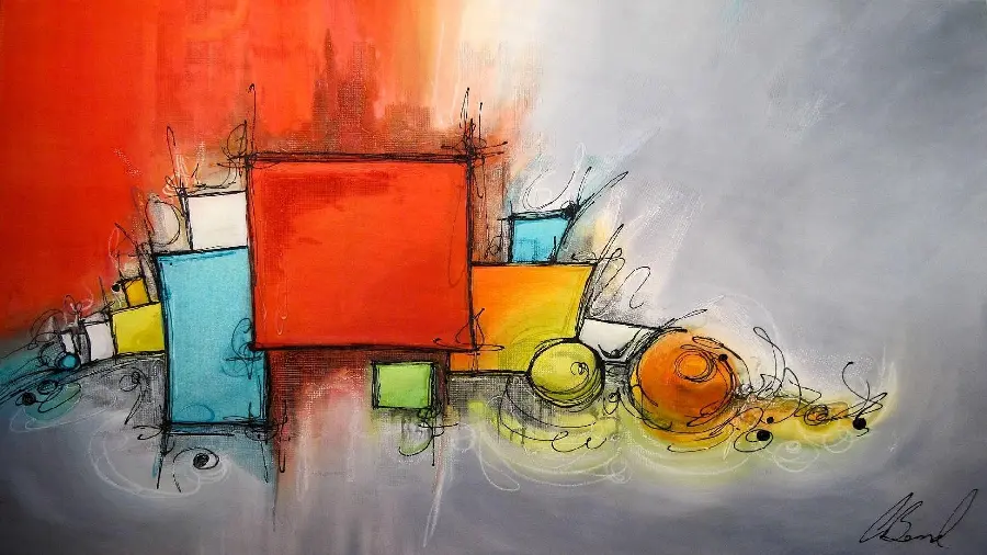 Free download of beautiful and amazing backgrounds with a contemporary art theme