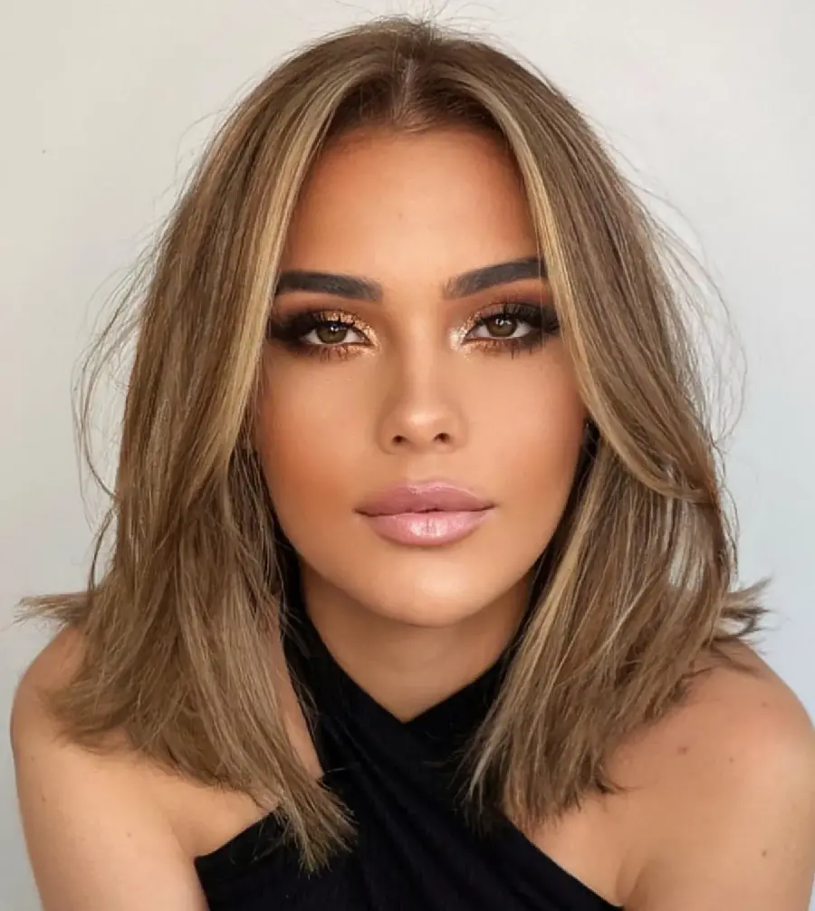 Photos of trendy celebrity hairstyles in 2024 and 1403