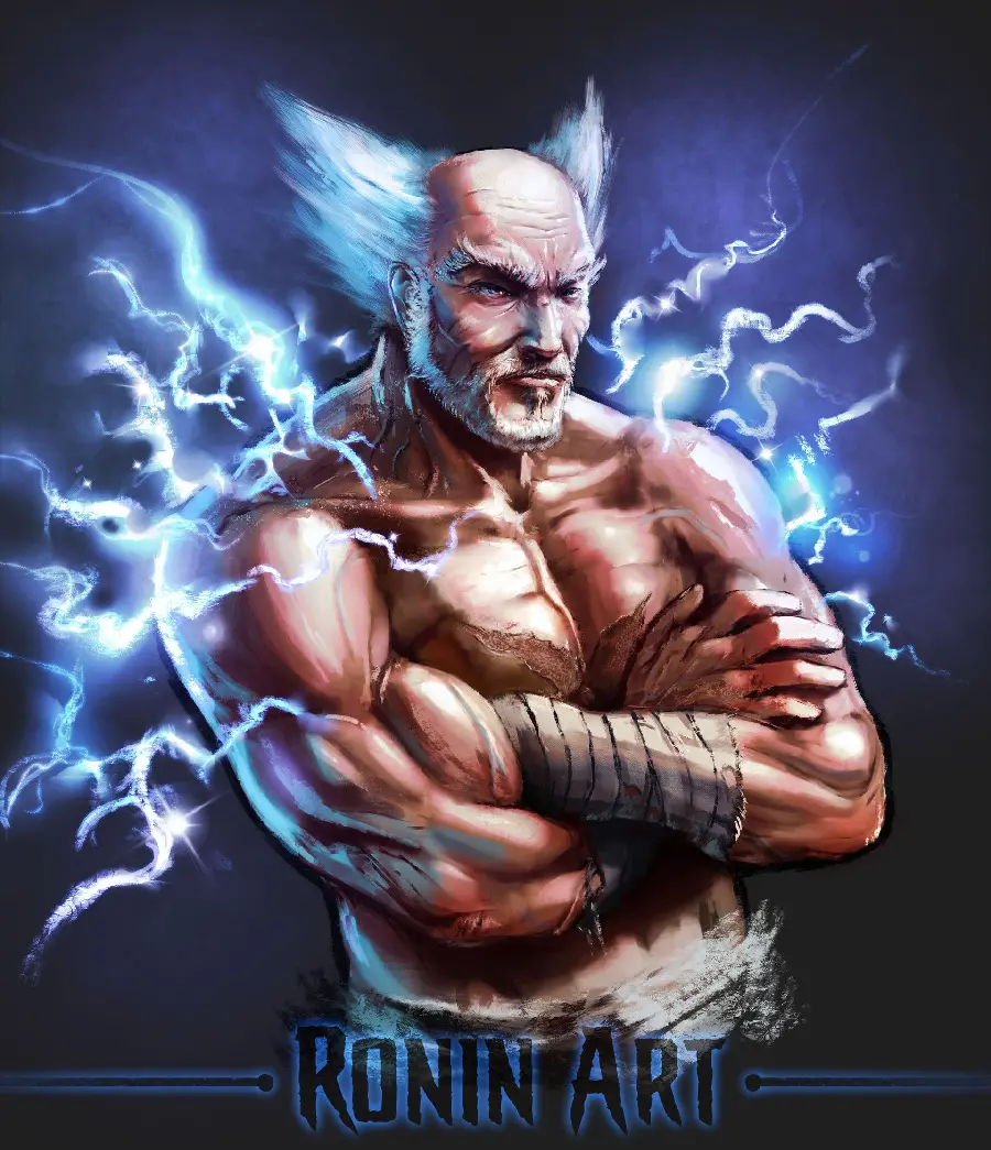 Image of Heihachi Mishima, the last giant of Tekken 4