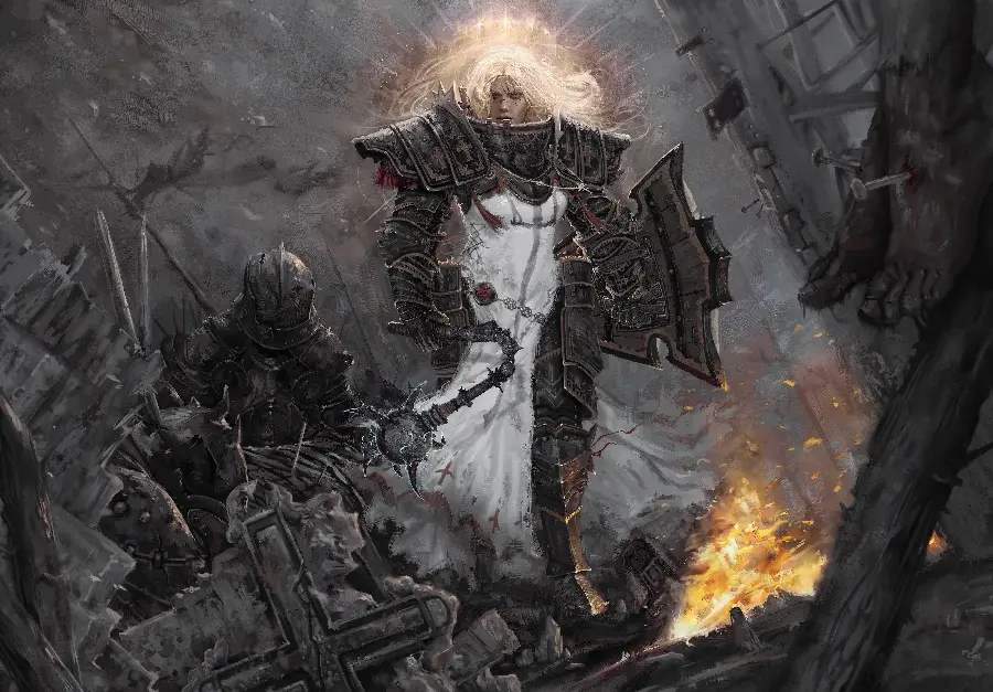 Wallpaper from Diablo, an exciting and action game