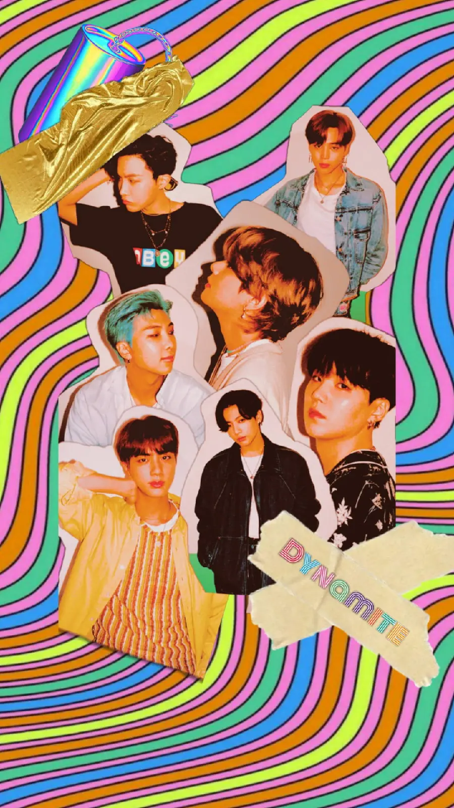 Photoshop profile photo From the super professional group BTS