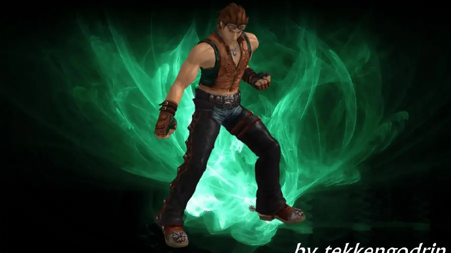 Wallpaper of Hwoarang, an active fighter in karate competitions
