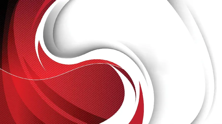 White and red photo for Snapdragon processor logo