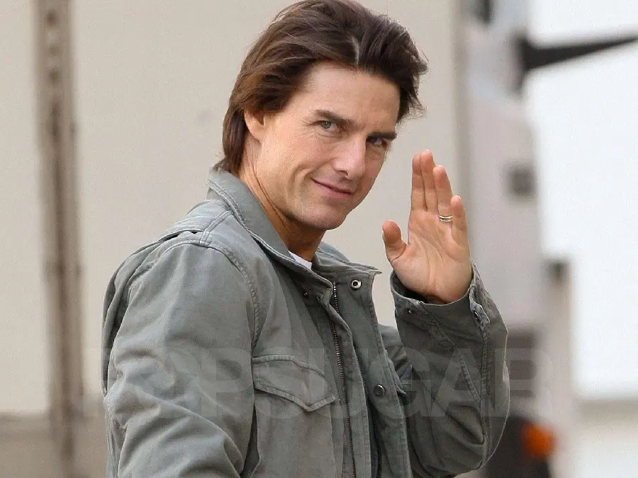 A picture of Tom Cruise, the father of three, in high quality