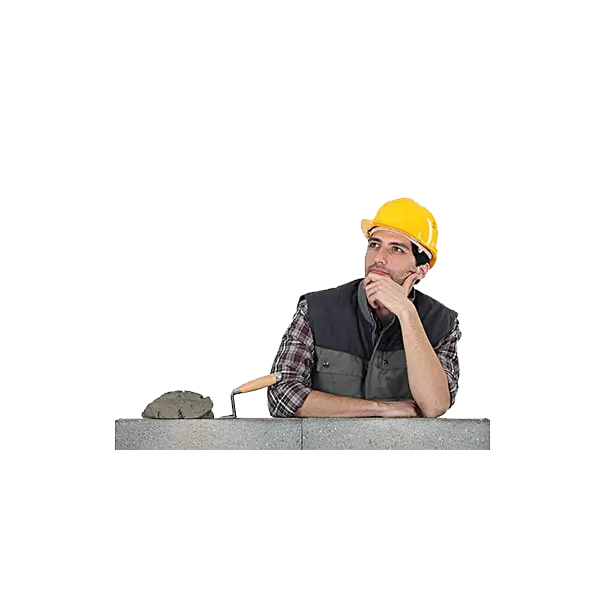 Download PNG image of a civil engineer without a background