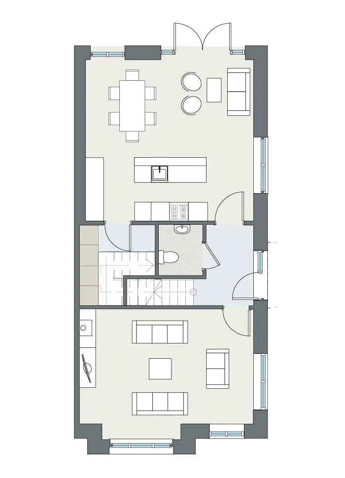 High quality and free architectural building plan photo