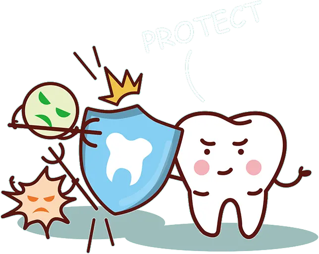 Photo of white teeth graphic in PNG format 