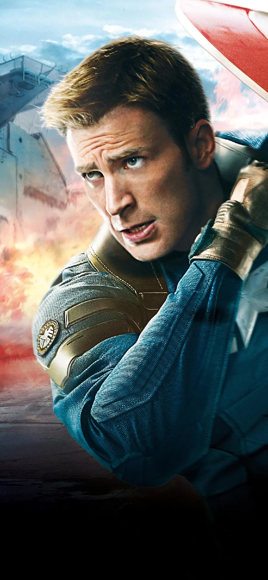 Popular wallpaper of the prominent Hollywood figure Chris Evans