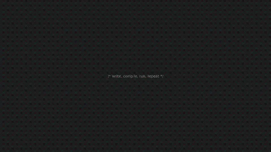 Programming background photo with minimalist text design