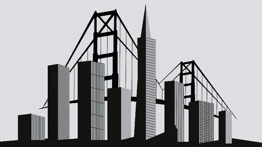 8k vector photo of the latest and most popular architectures