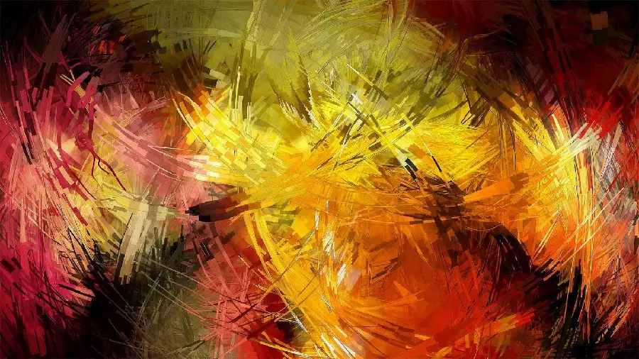 Eye-catching photo with beautiful colors in a contemporary art style
