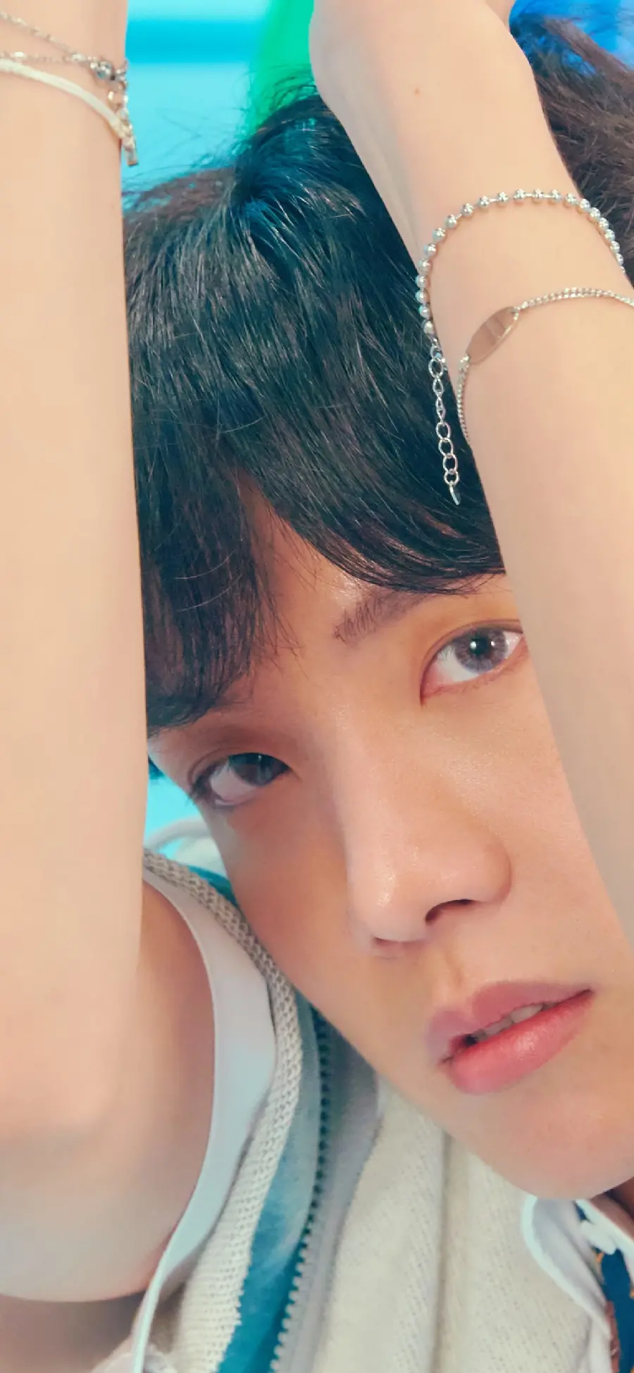 Very cool and beautiful photo of BTS singer J-Hope