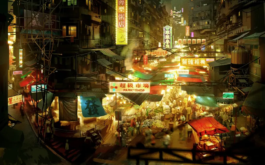 Cool wallpaper from the computer game for desktop background