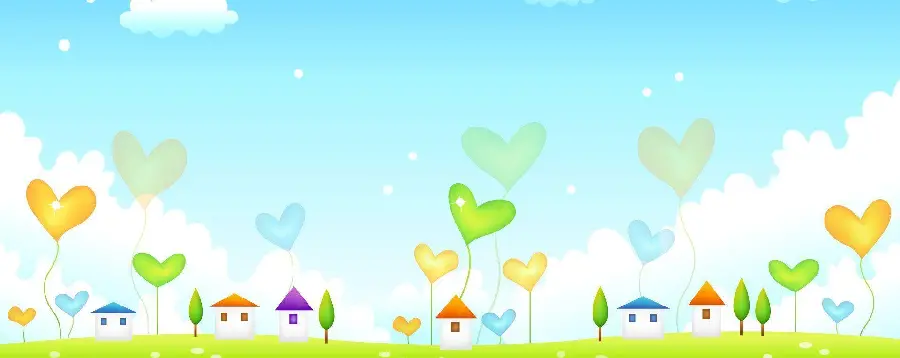Attractive cartoon photo for making kindergarten clips