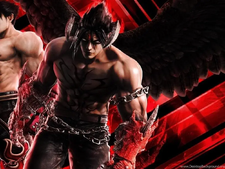Jin Kazama wallpaper for fighting game fans