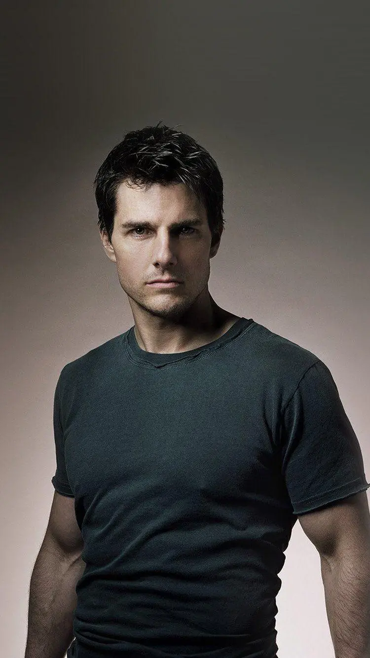 Background photo of Tom Cruise, stylish American actor