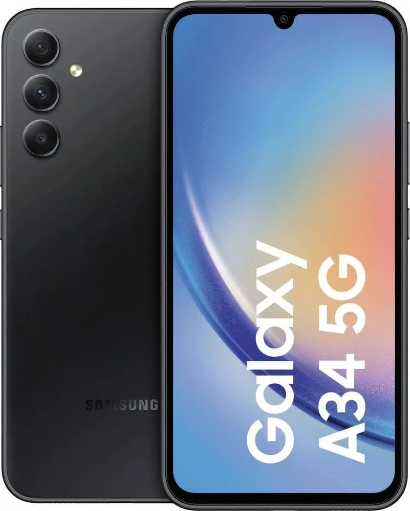 Newly released image Made by Samsung, the new Galaxy A34 model, high quality 