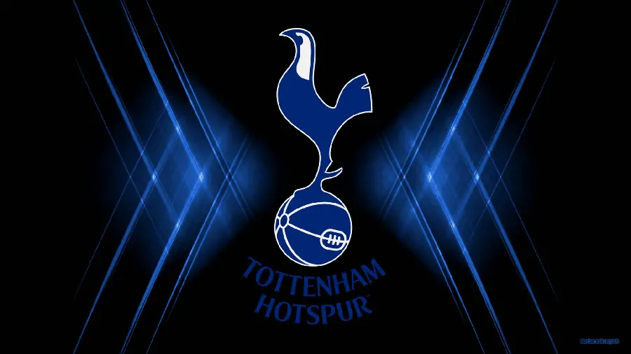 Wallpaper for printing a sticker on the back of a laptop with the Tottenham design