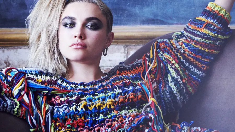 Profile photo of Florence Pugh, the new British actress
