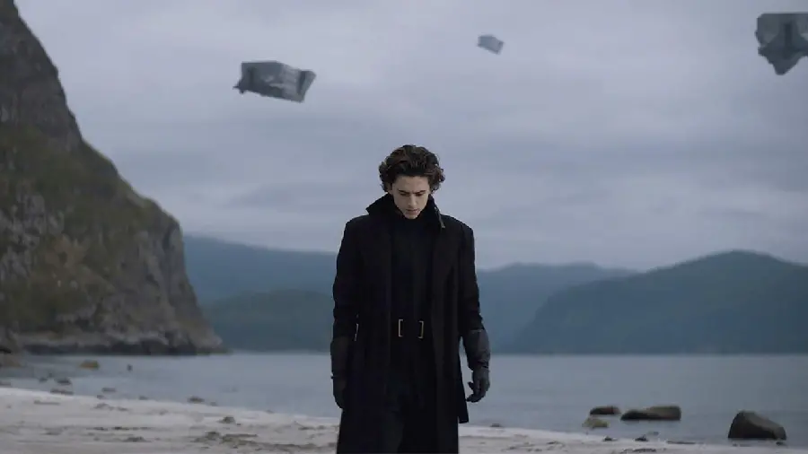 The latest winter photo from the popular American film Dune 2