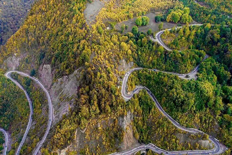 Very beautiful and pleasant views of the pristine and lush nature of northern Iran