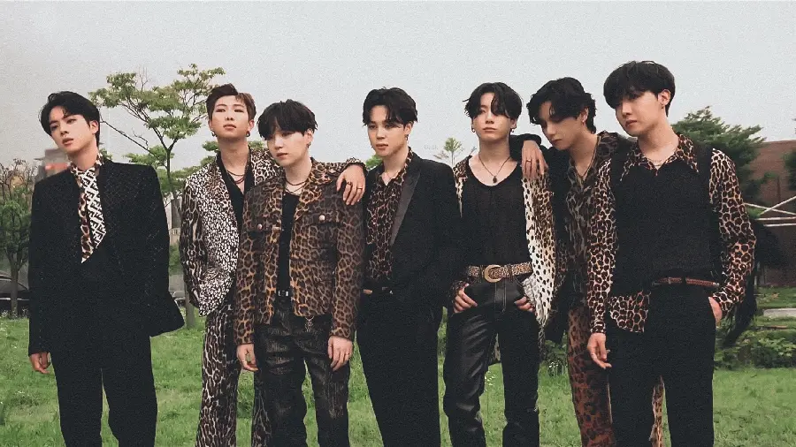 Stylish style BTS wallpaper for desktop