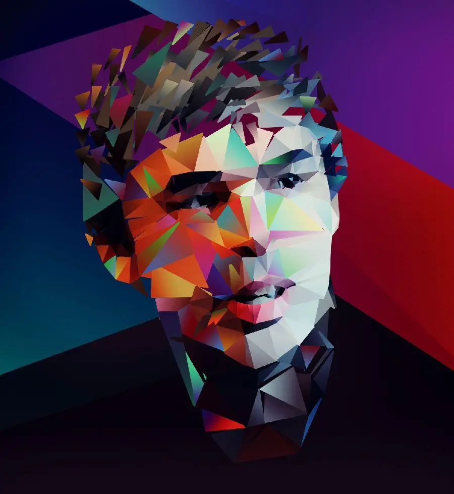 A checkered stock photo of Larry Page born in America