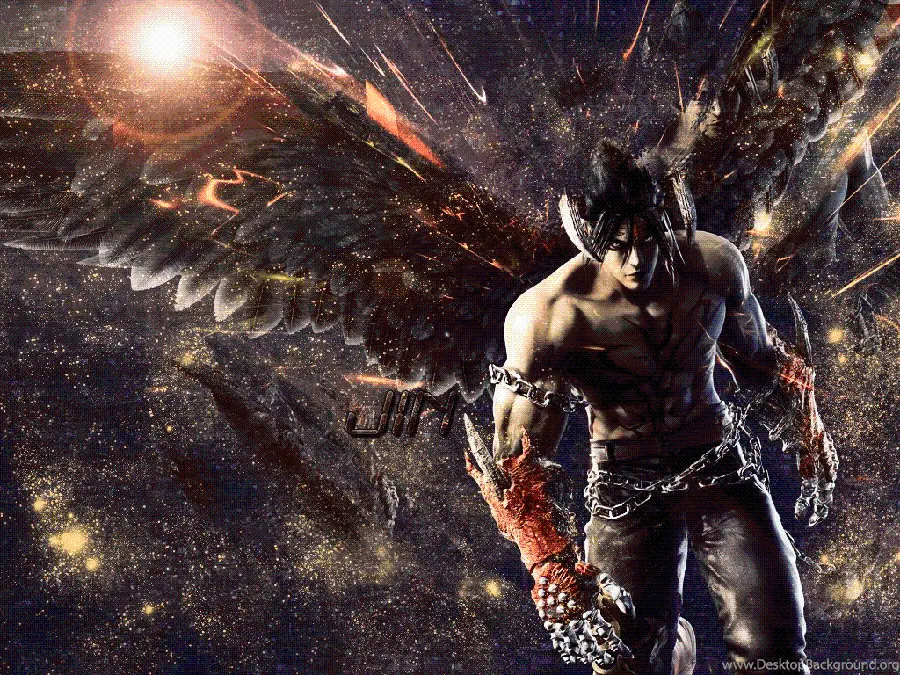 Suitable background photo Jin Kazama Desktop