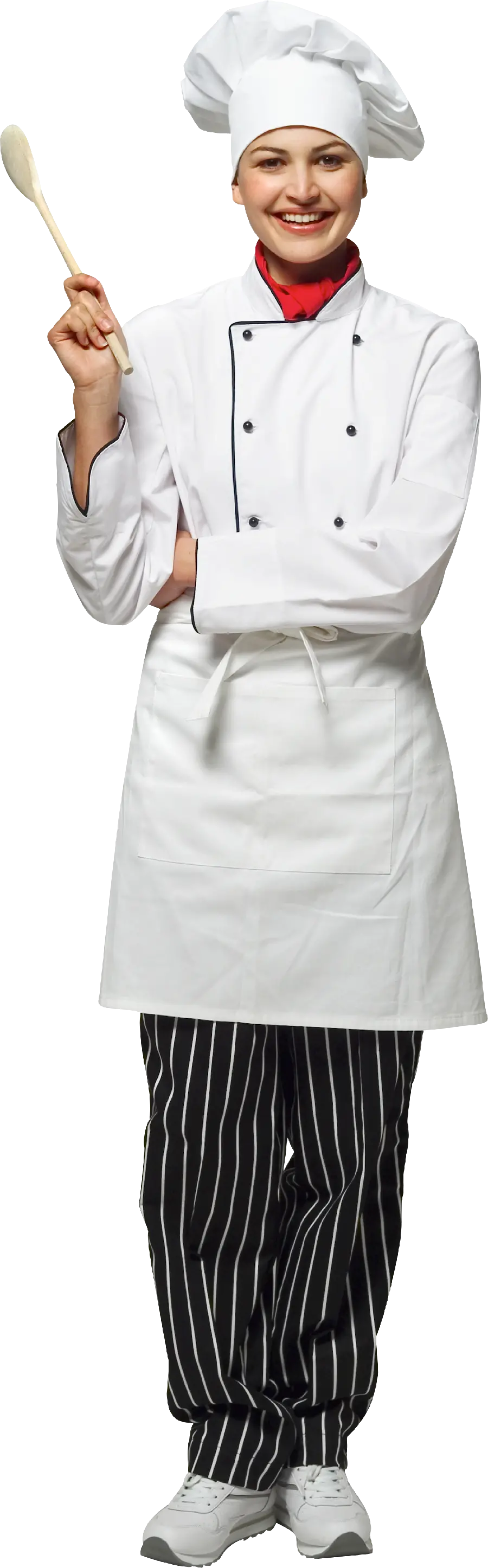 New downloaded graphic image of a chef in PNG format