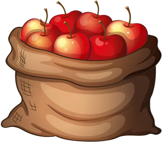 PNG image of delicious and juicy red apples