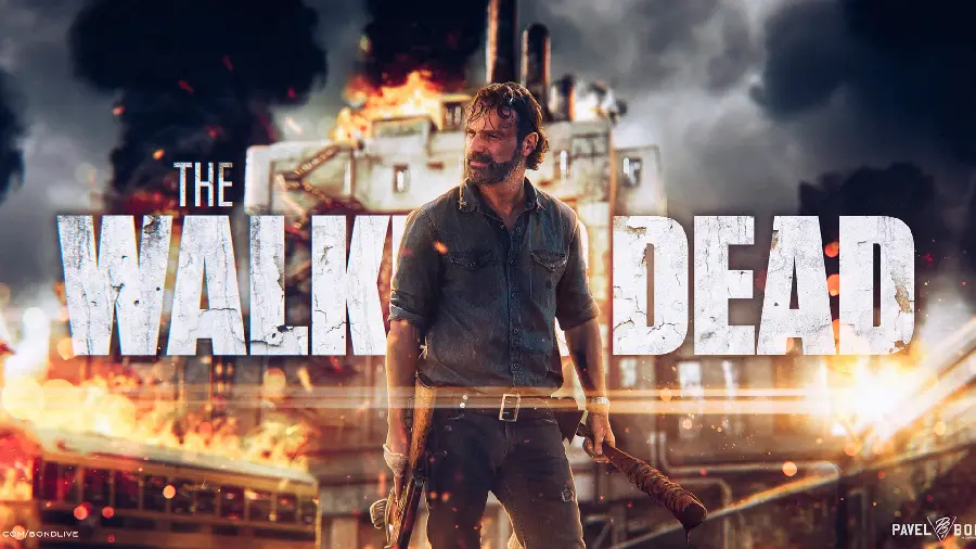 The masterpiece and extraordinary photo of Rick in The Walking Dead has been published as one of the covers of this popular series