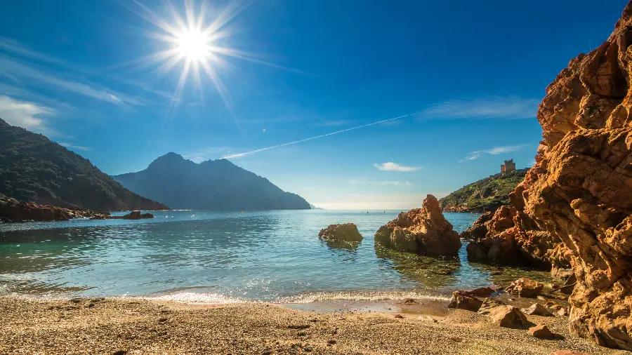 Beautiful and pleasant wallpaper of relaxing and quiet nature