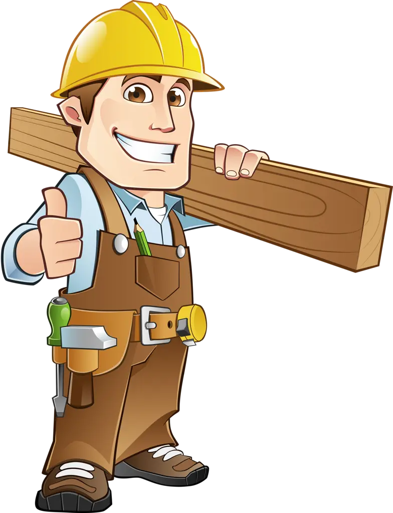 Download layered design and teleported photo in PNG format with the title Carpenter photo png